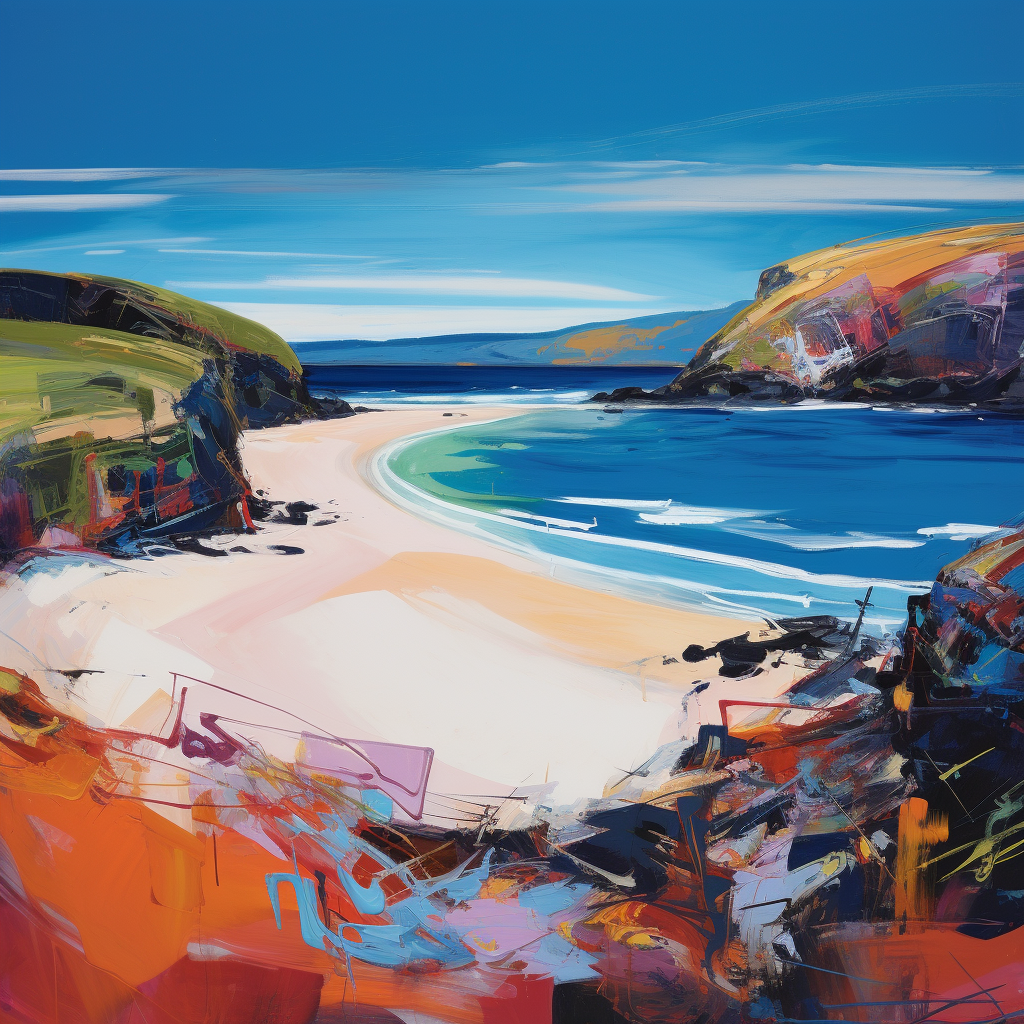 Discover the Timeless Beauty of Scotland's Beaches Through Art