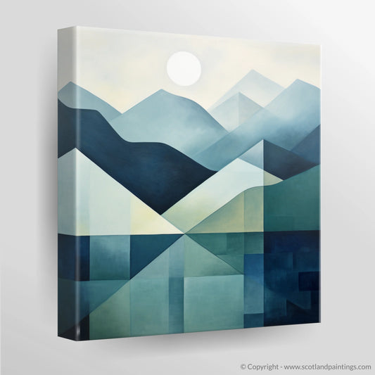 How to Paint Mountains in a Modern and Minimal Style - An Artist's Guide