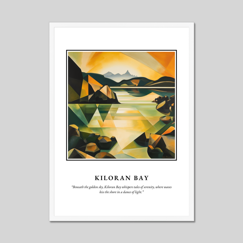 Kiloran Bay - Framed Poster Print