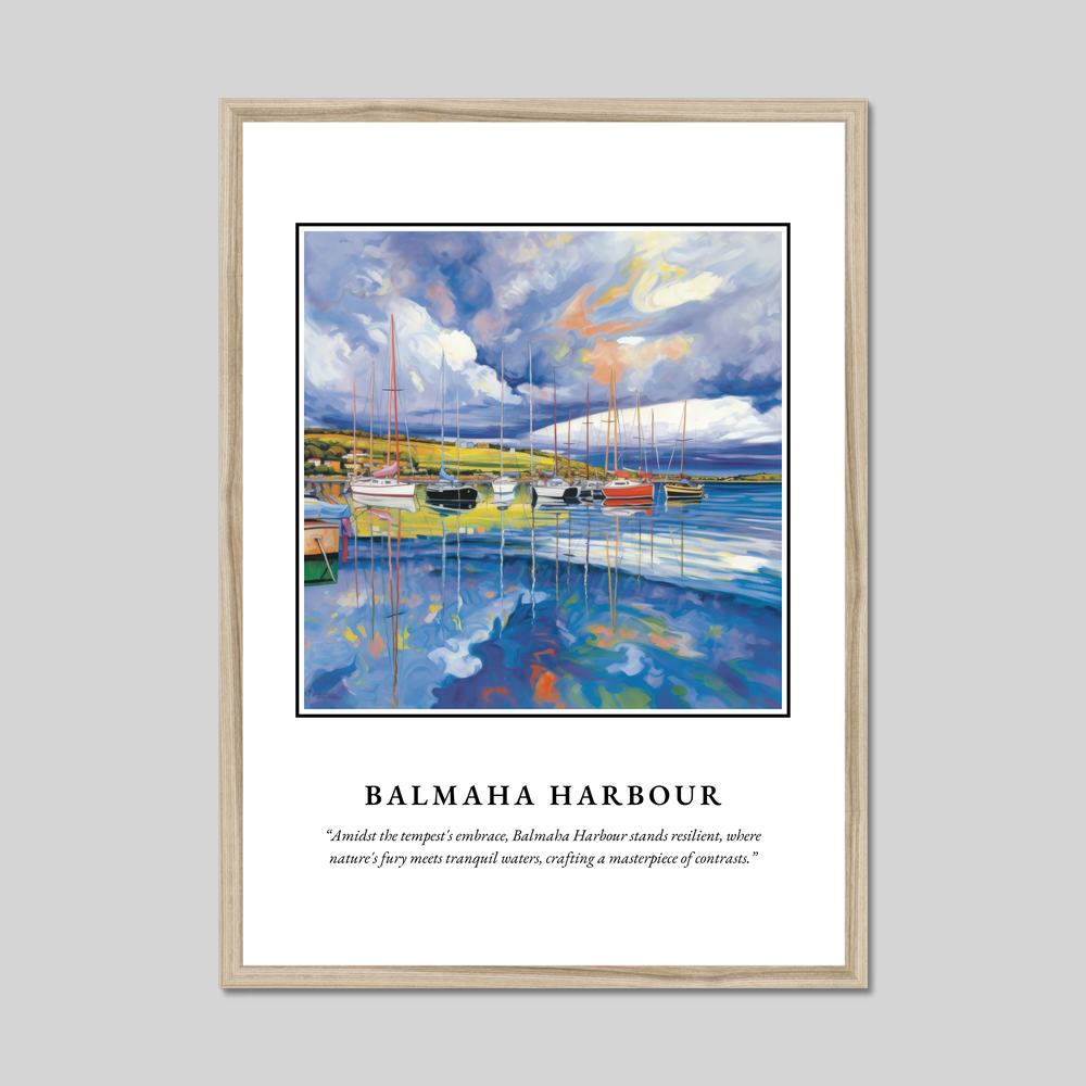 Balmaha Harbour - Framed Poster Print