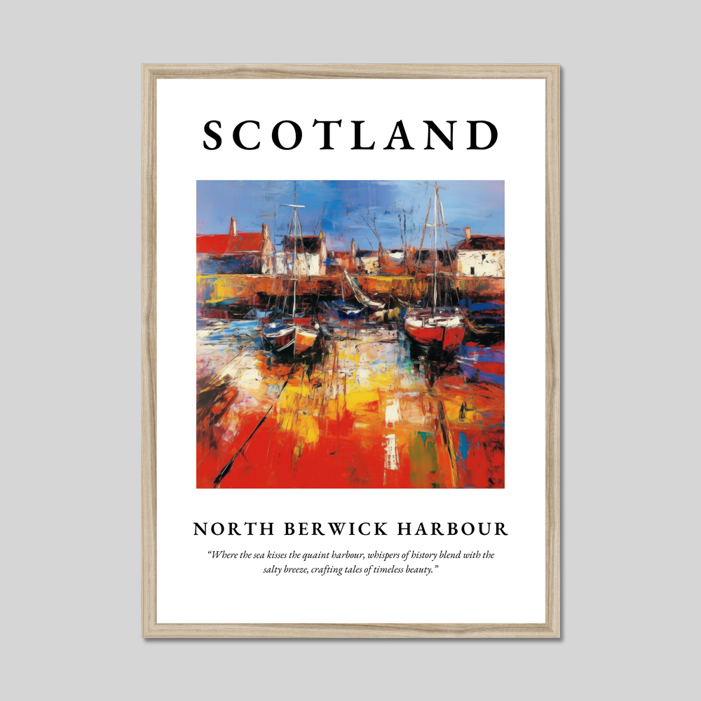 North Berwick Harbour - Framed Poster Print