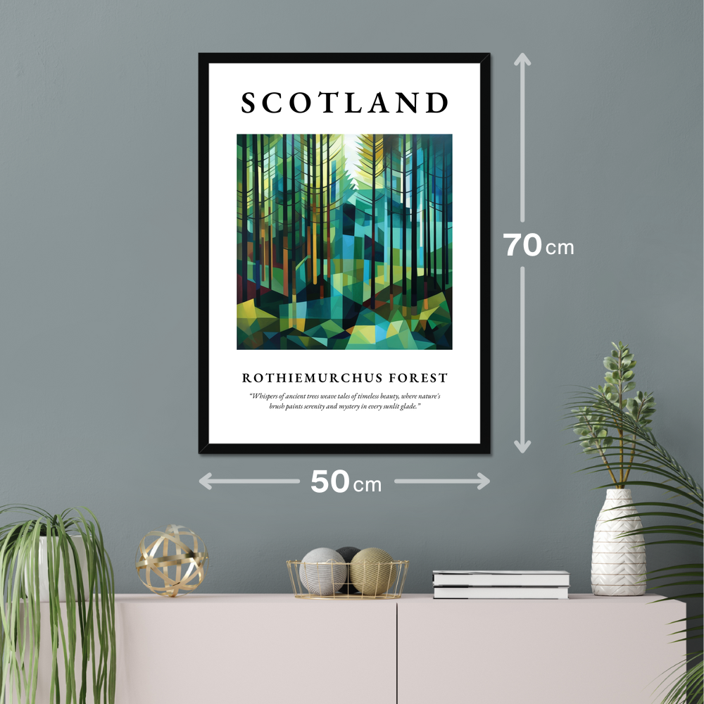 Rothiemurchus Forest - Framed Poster Print