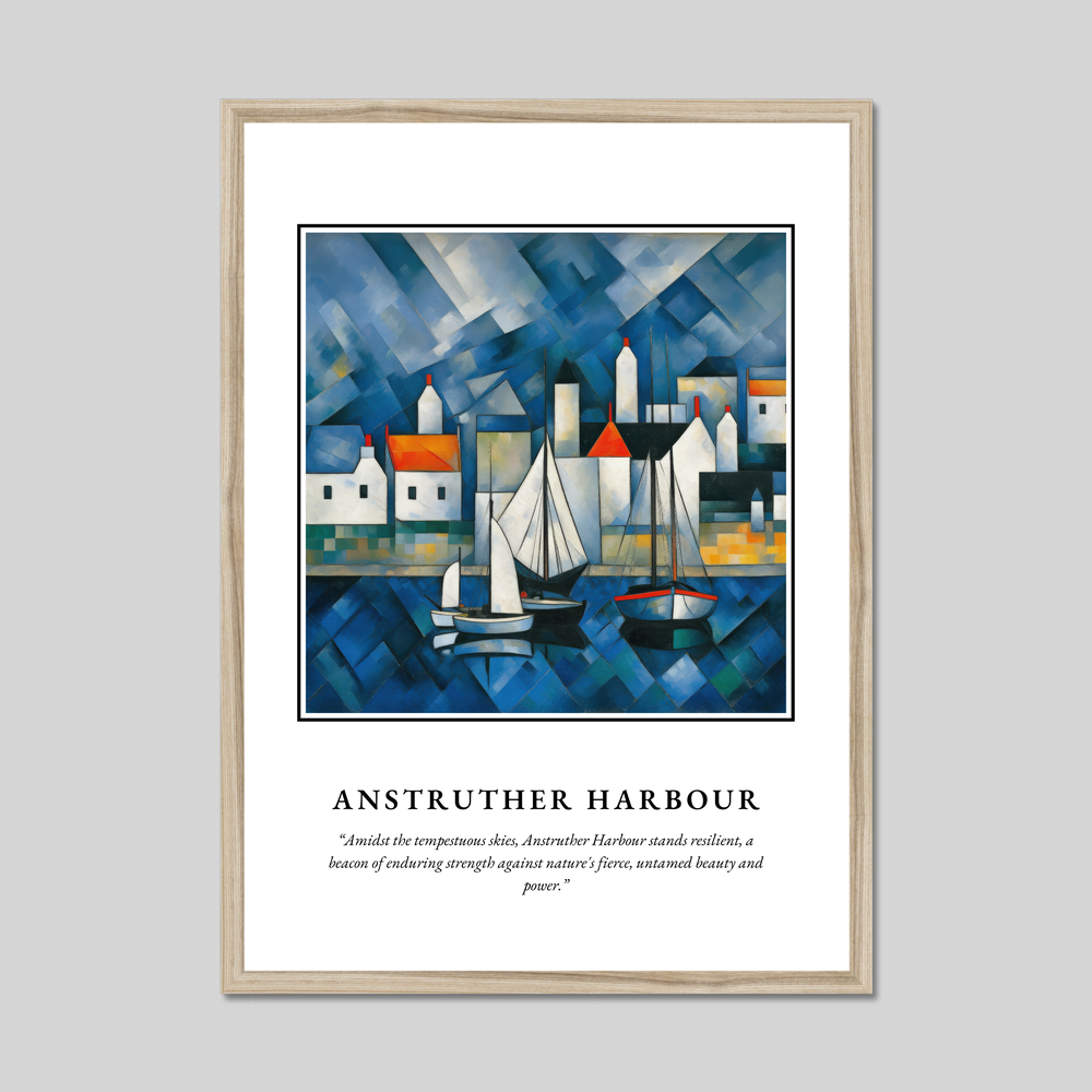 Anstruther Harbour - Framed Poster Print