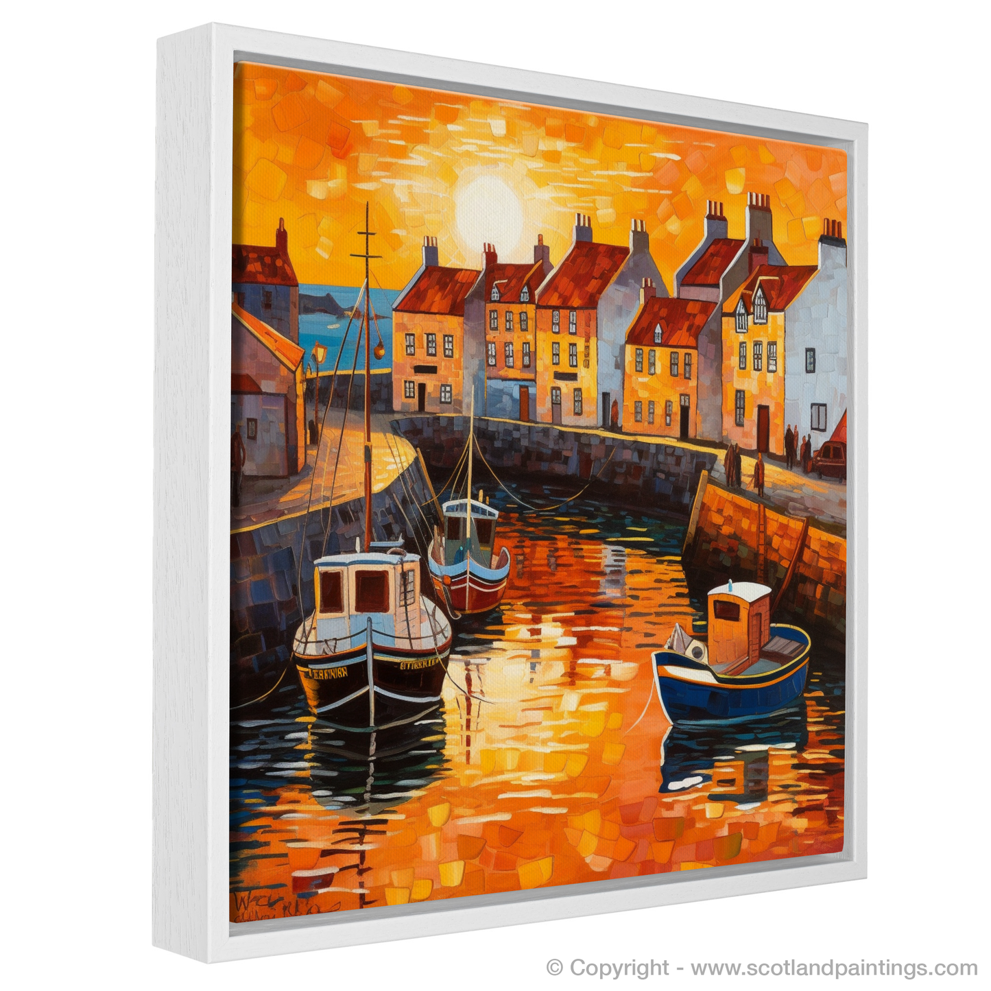 Twilight Enchantment at Pittenweem Harbour