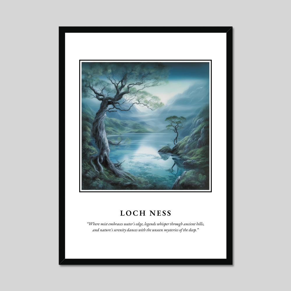 Loch Ness - Framed Poster Print