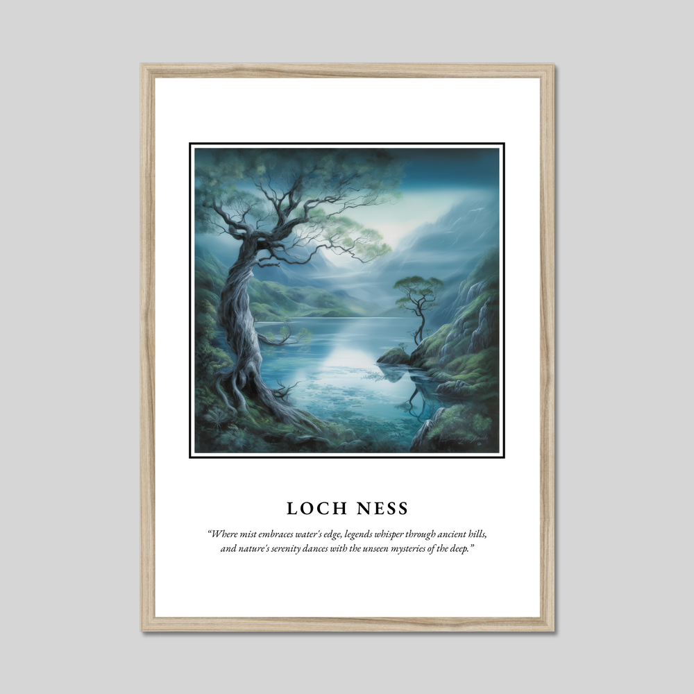 Loch Ness - Framed Poster Print