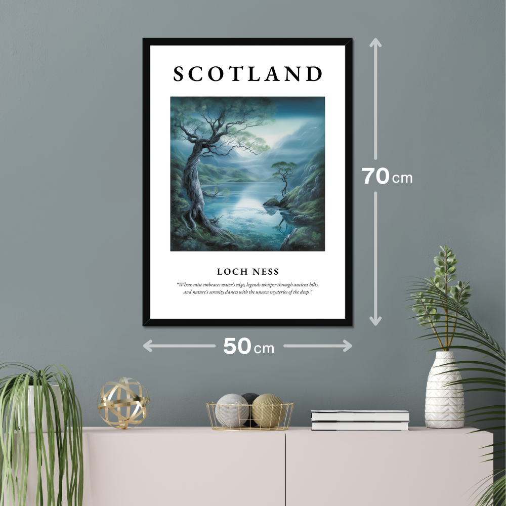 Loch Ness - Framed Poster Print