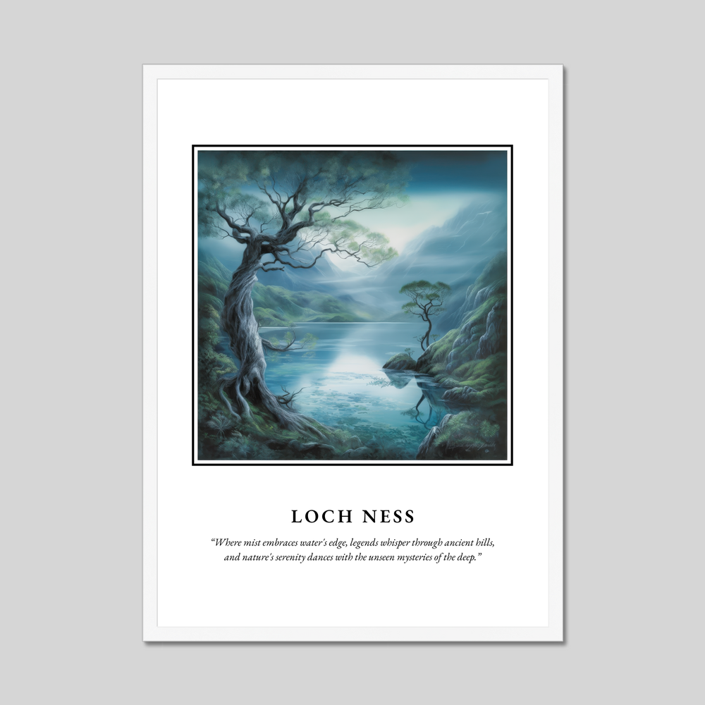 Loch Ness - Framed Poster Print