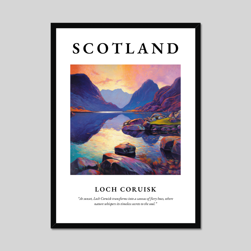 Loch Coruisk - Framed Poster Print