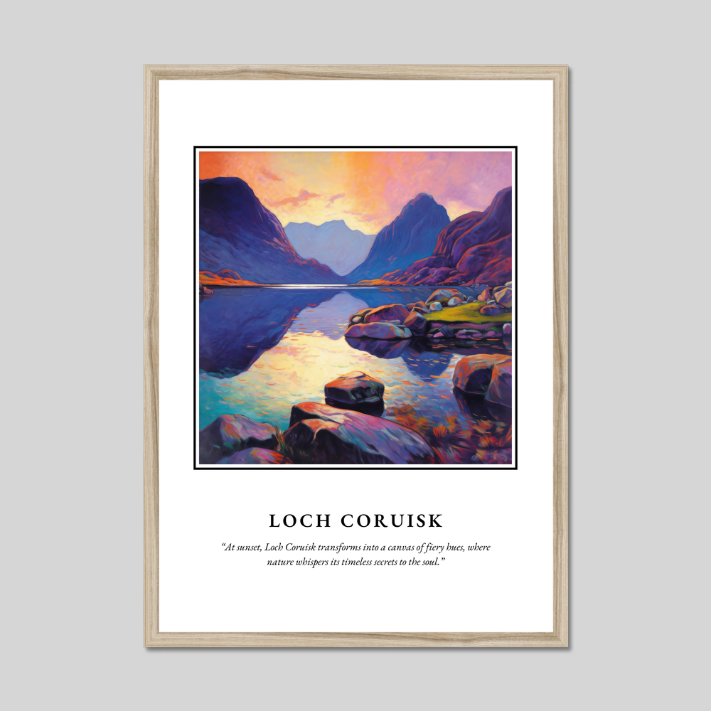 Loch Coruisk - Framed Poster Print