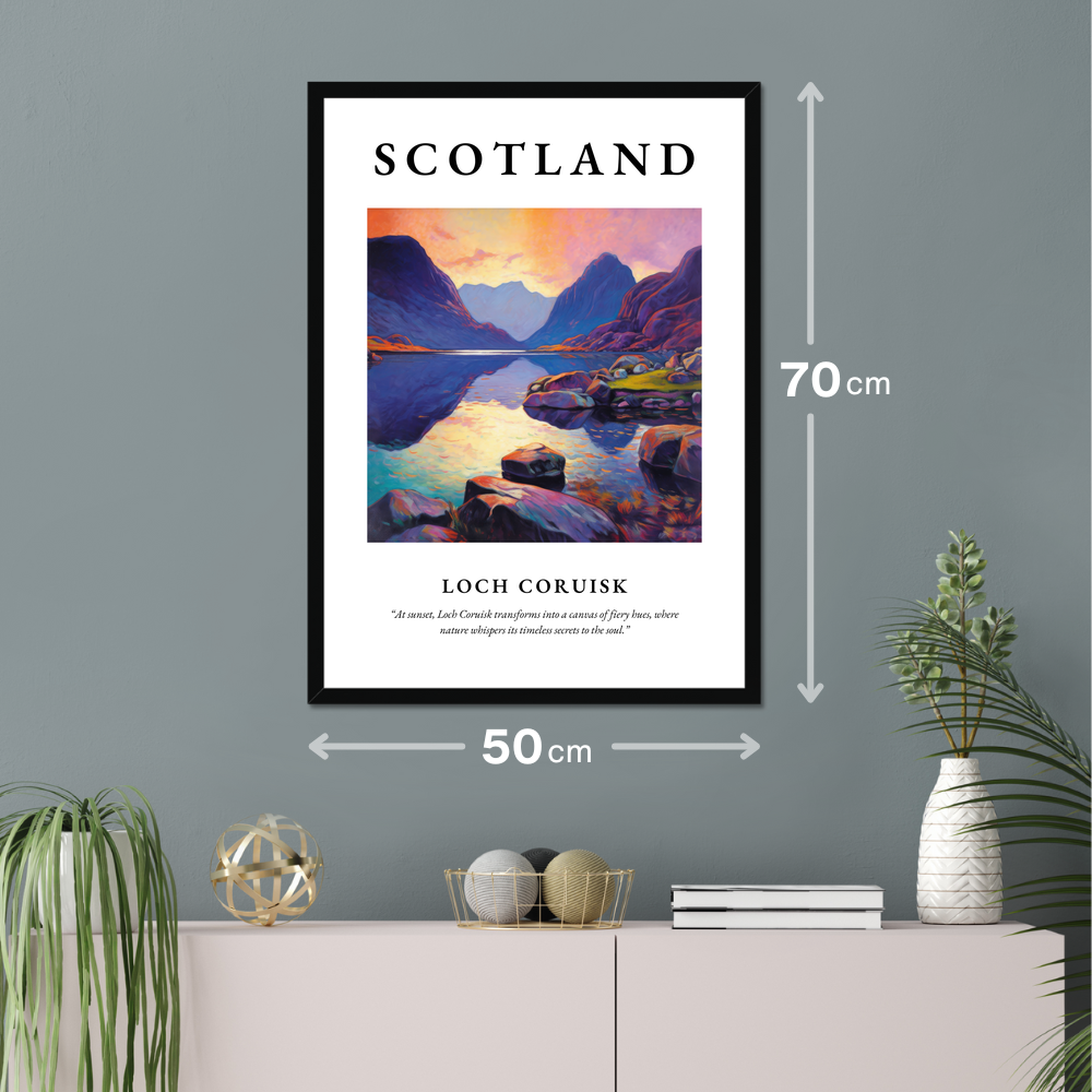 Loch Coruisk - Framed Poster Print