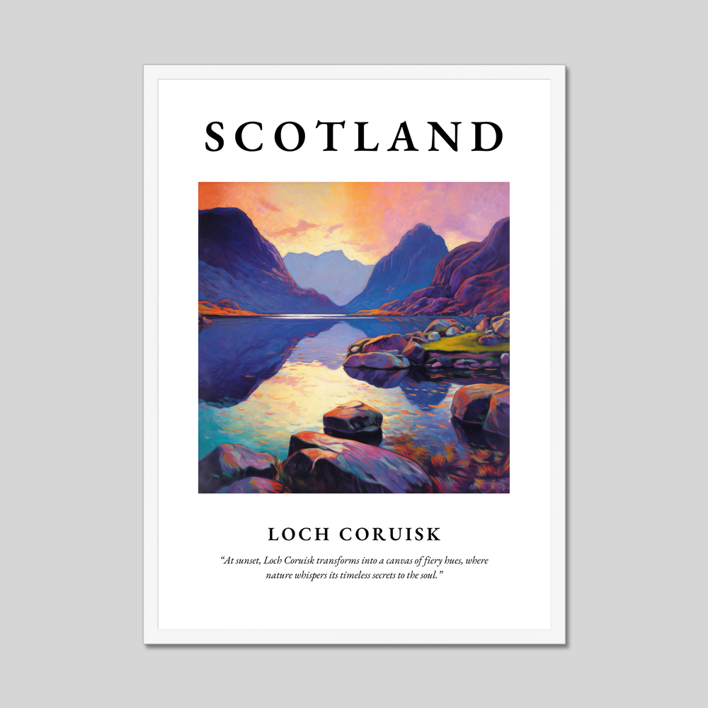 Loch Coruisk - Framed Poster Print