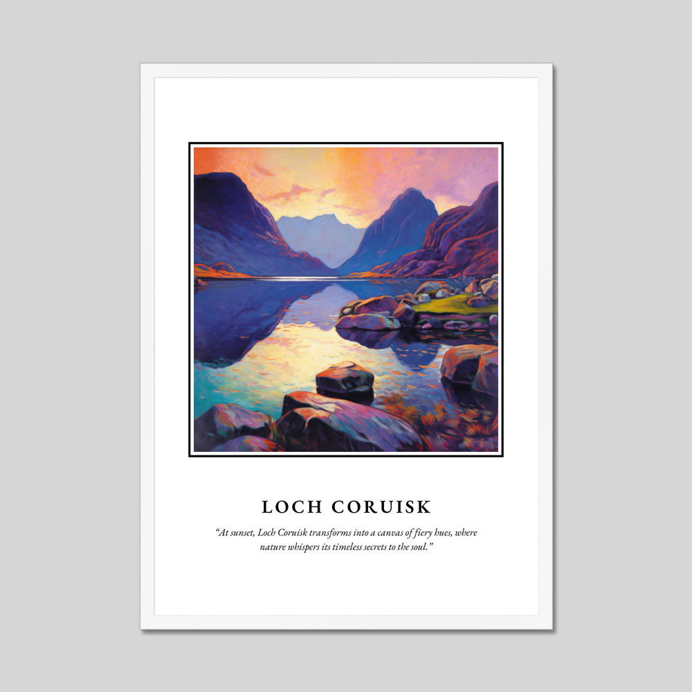 Loch Coruisk - Framed Poster Print