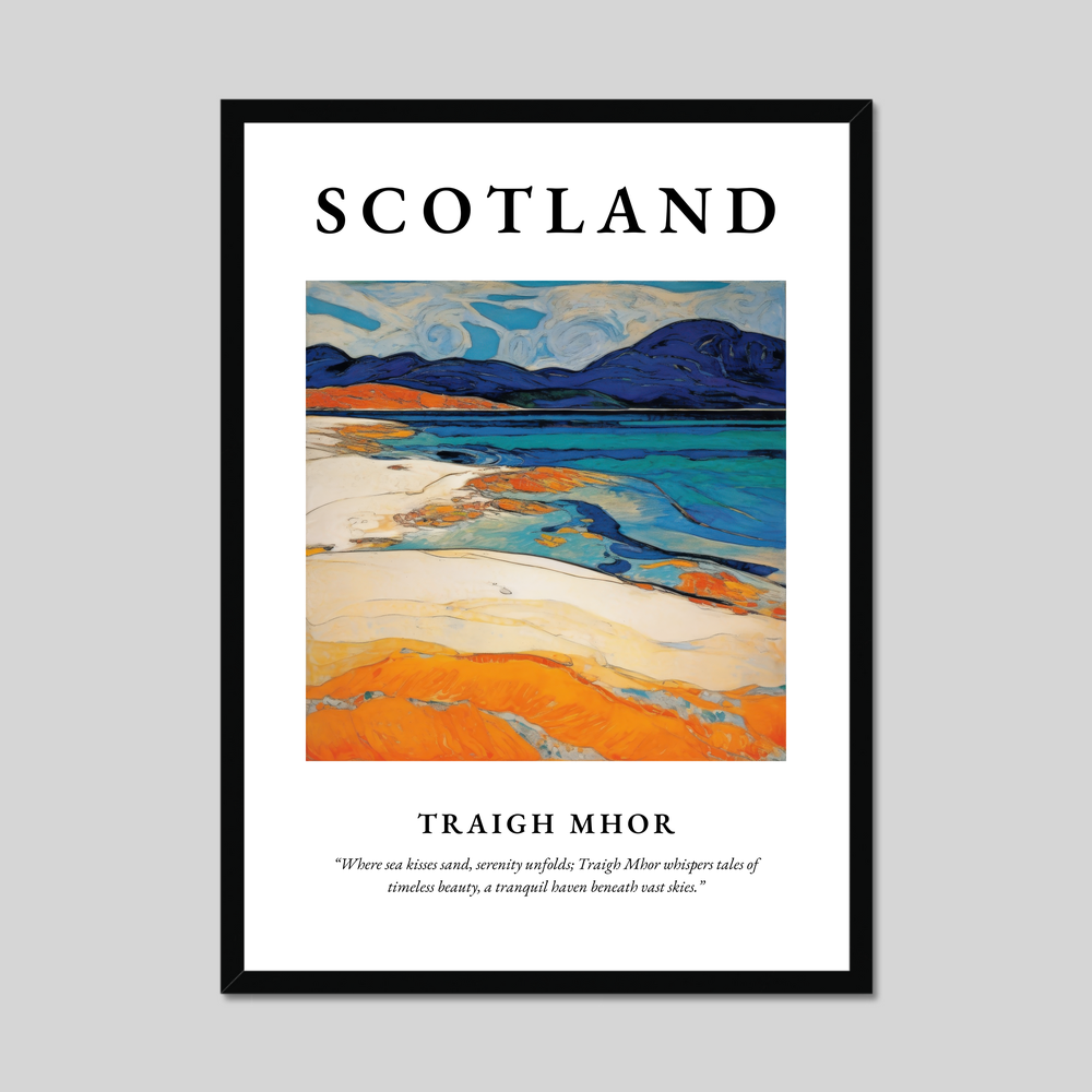 Traigh Mhor - Framed Poster Print