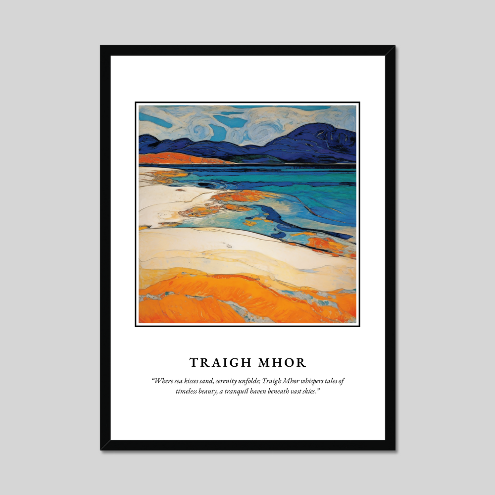 Traigh Mhor - Framed Poster Print