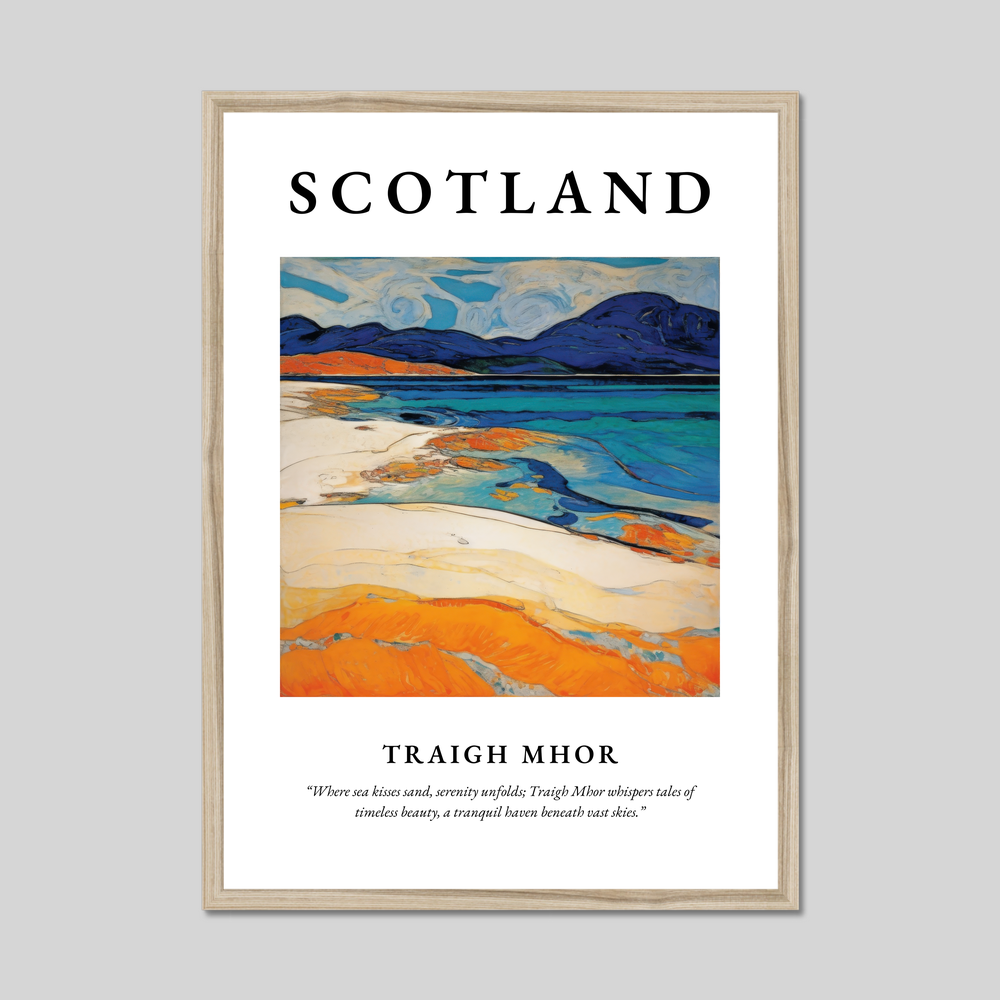 Traigh Mhor - Framed Poster Print