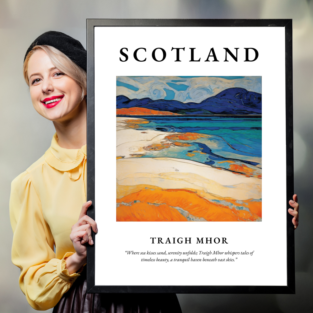 Traigh Mhor - Framed Poster Print