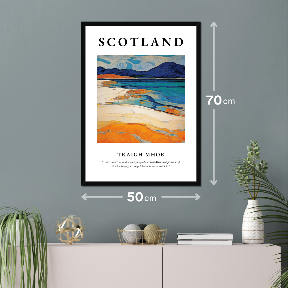 Traigh Mhor - Framed Poster Print