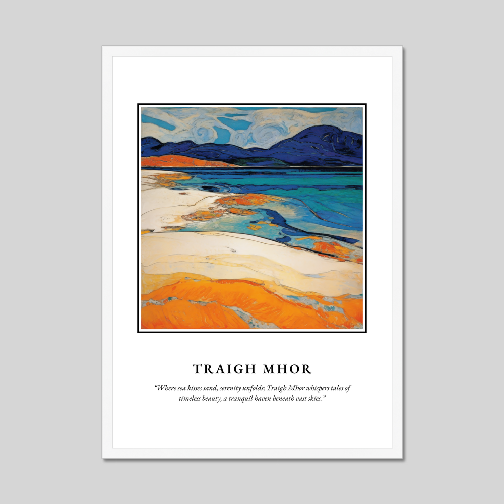 Traigh Mhor - Framed Poster Print