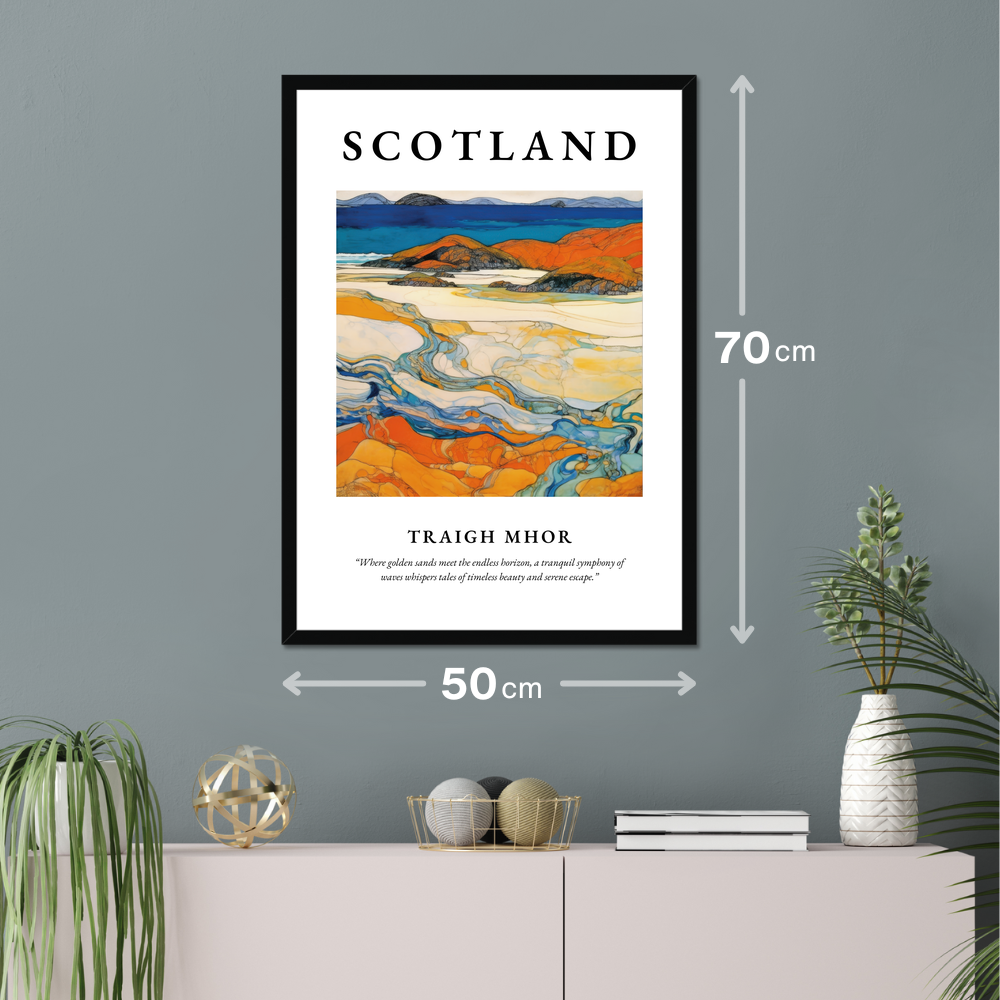 Traigh Mhor - Framed Poster Print