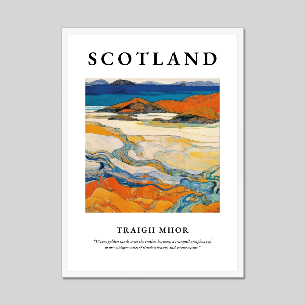 Traigh Mhor - Framed Poster Print