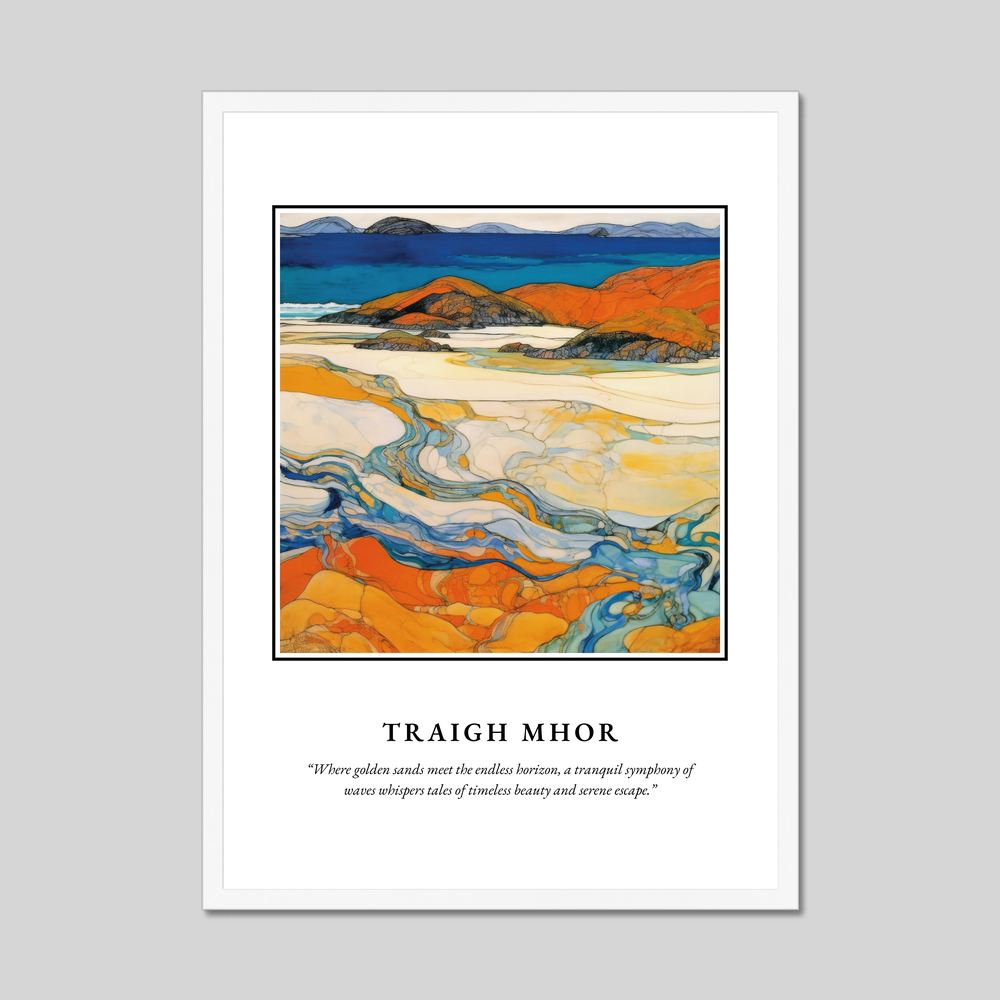 Traigh Mhor - Framed Poster Print