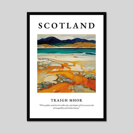 Traigh Mhor - Framed Poster Print