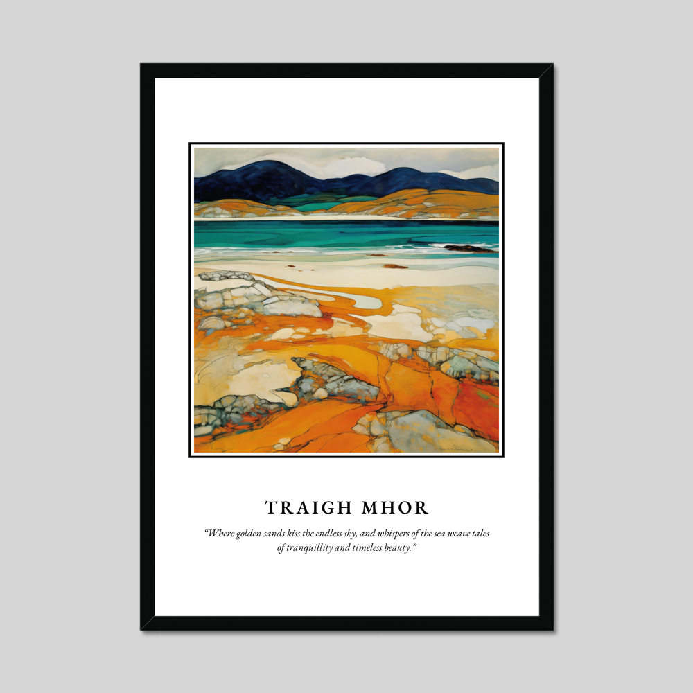 Traigh Mhor - Framed Poster Print