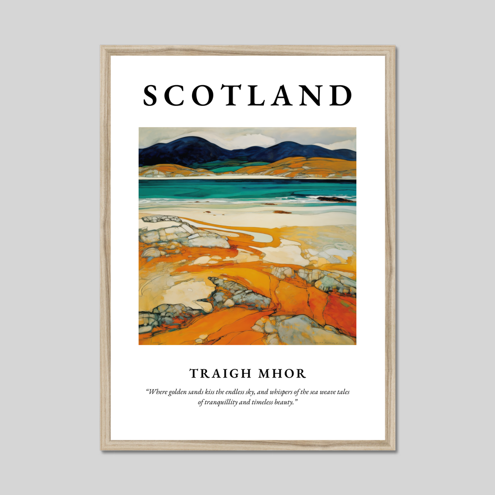 Traigh Mhor - Framed Poster Print