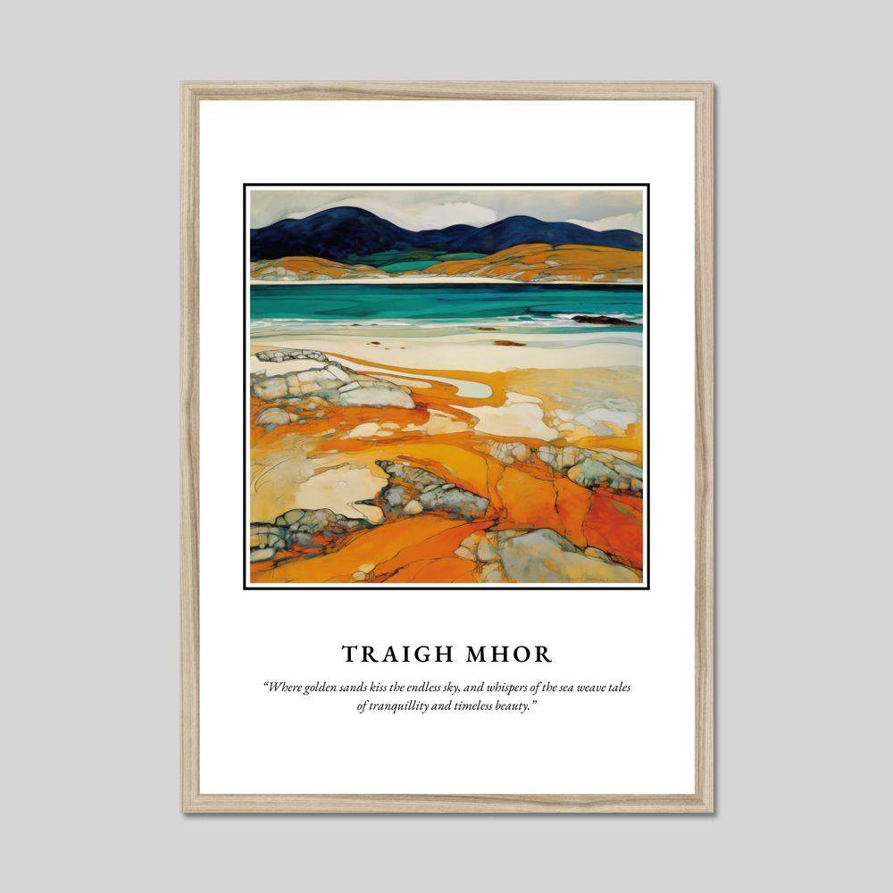 Traigh Mhor - Framed Poster Print