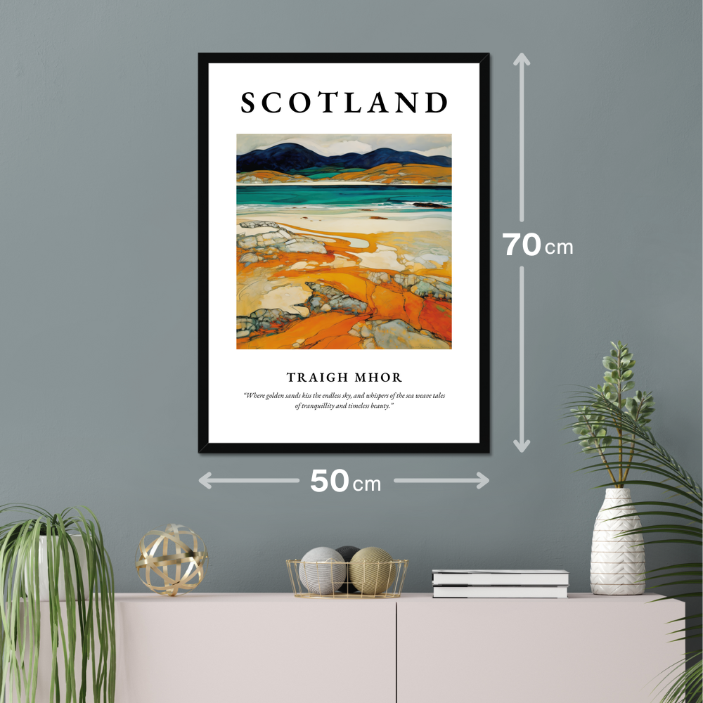 Traigh Mhor - Framed Poster Print