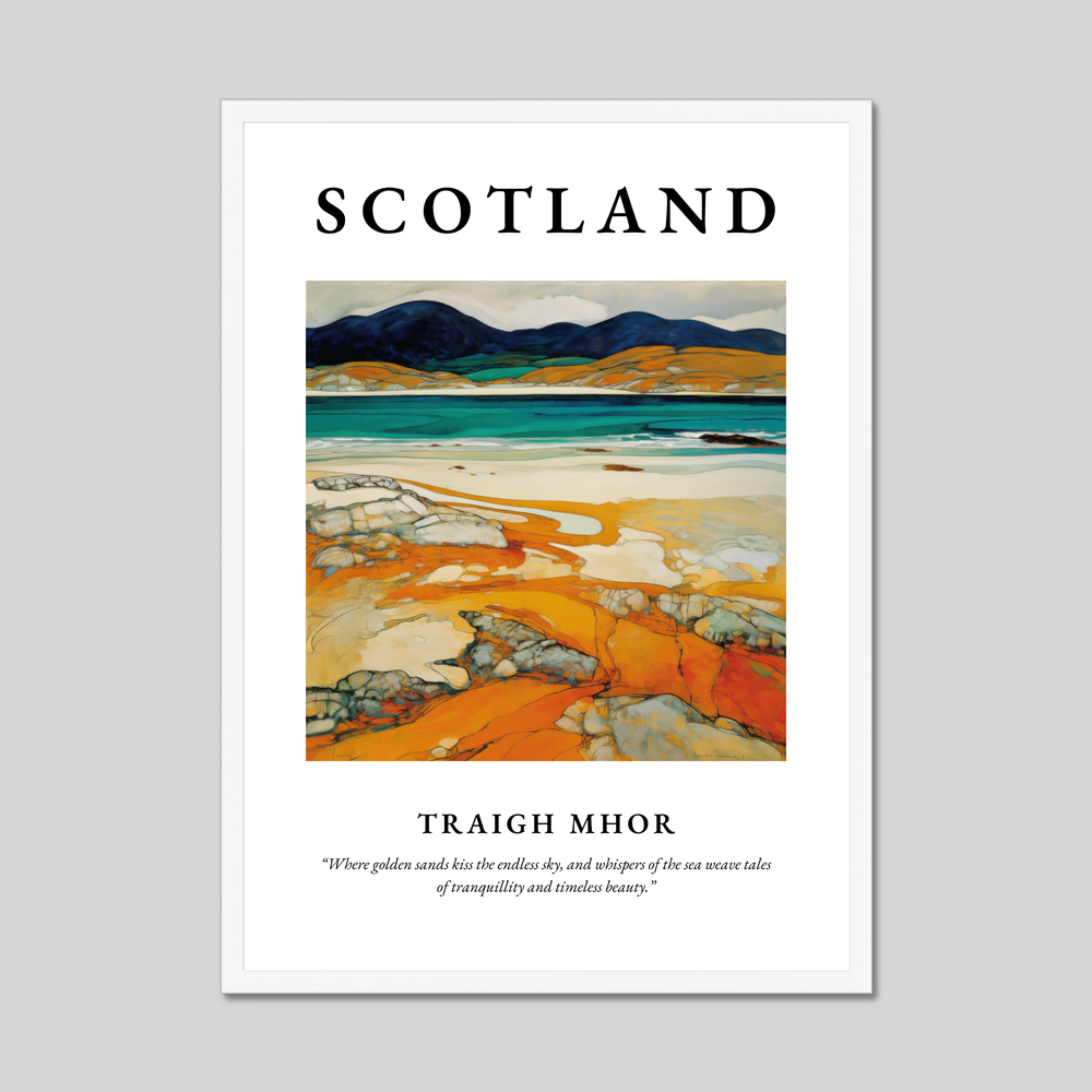 Traigh Mhor - Framed Poster Print