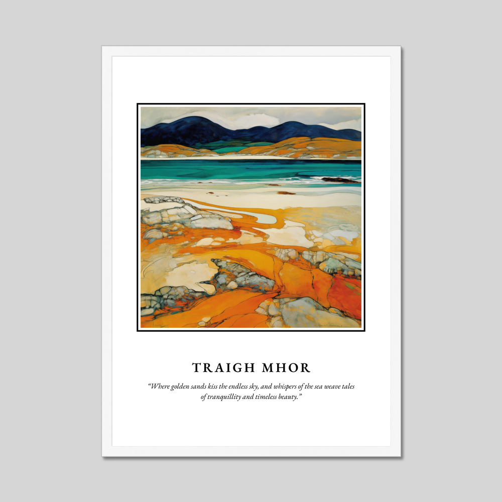 Traigh Mhor - Framed Poster Print