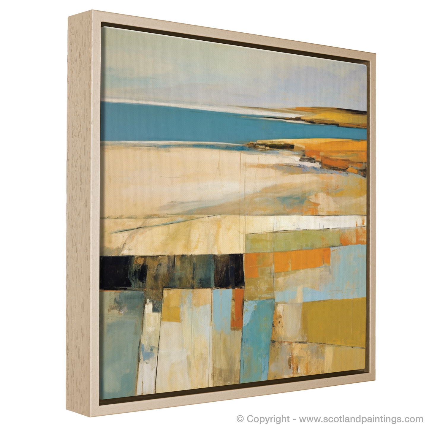 Gullane Shores: An Abstract Impressionist Journey