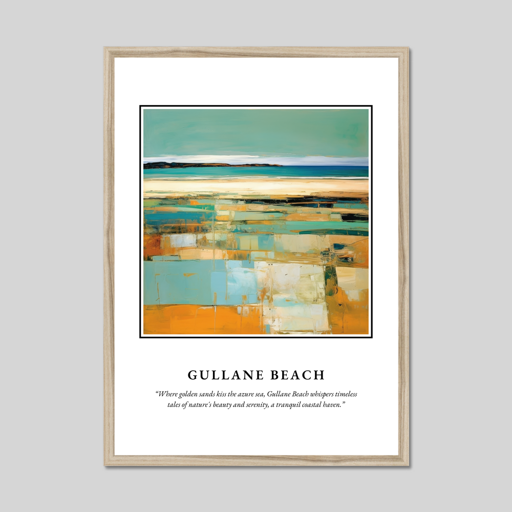 Gullane Beach - Framed Poster Print