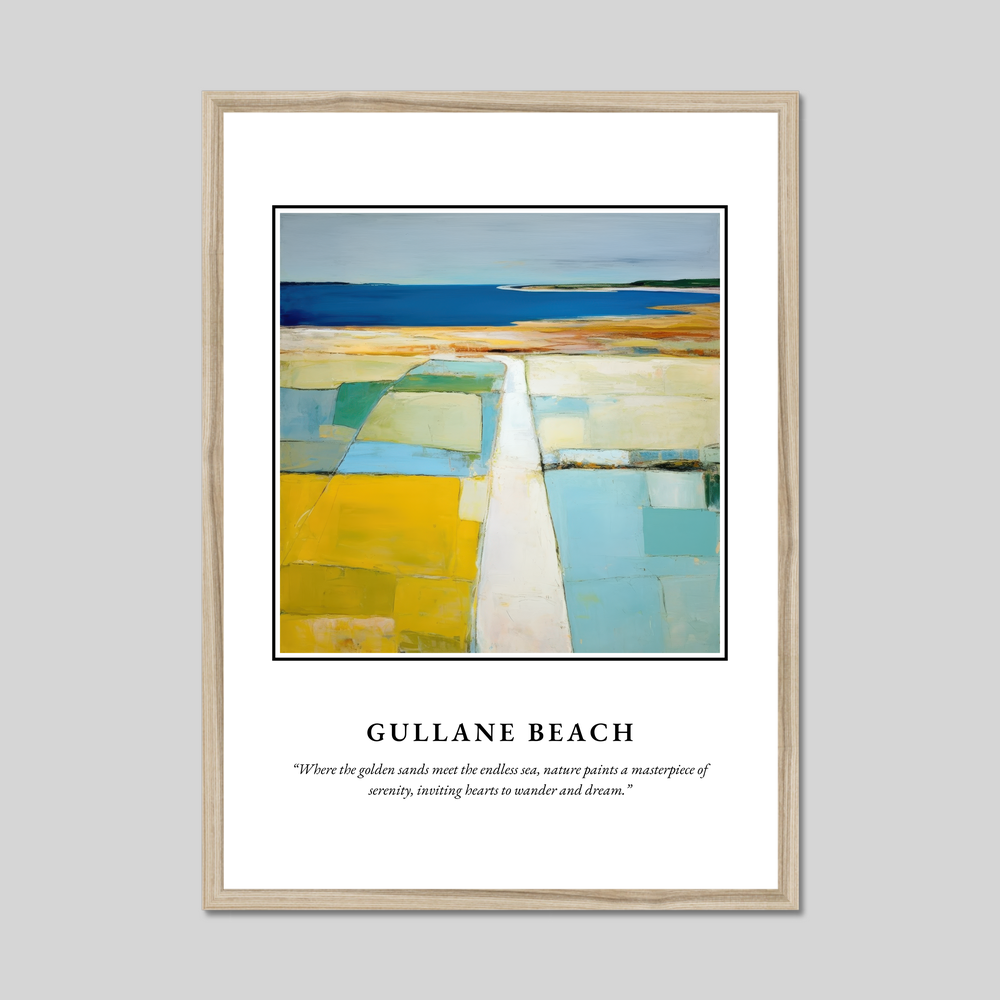 Gullane Beach - Framed Poster Print