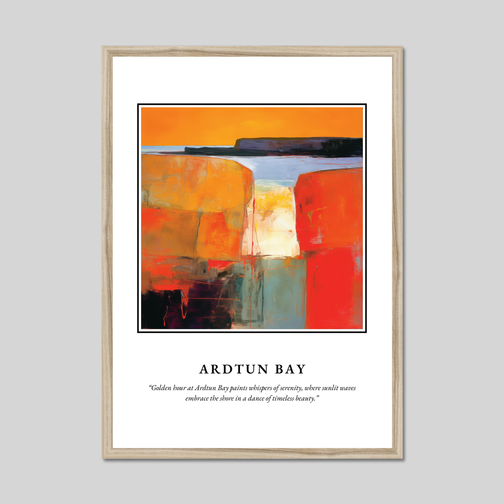 Ardtun Bay - Framed Poster Print