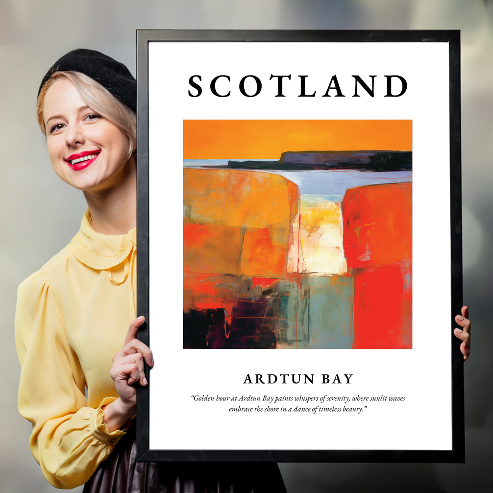 Ardtun Bay - Framed Poster Print