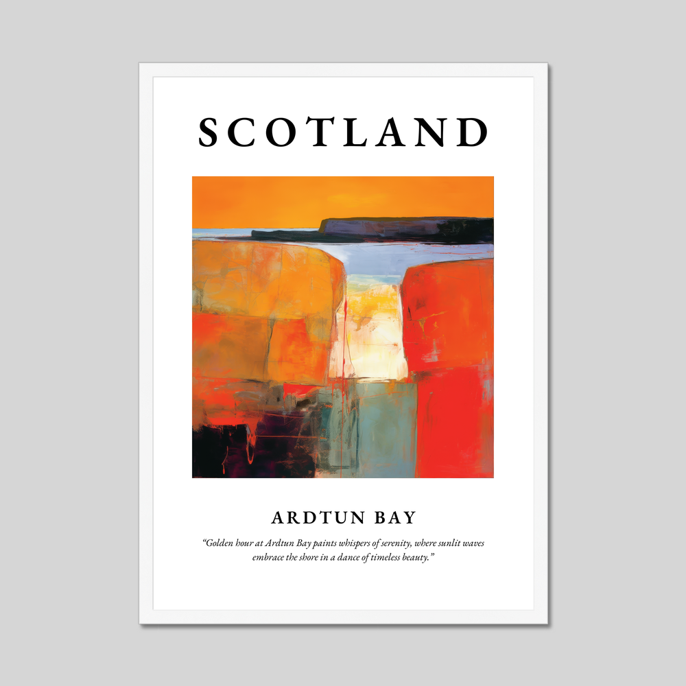 Ardtun Bay - Framed Poster Print