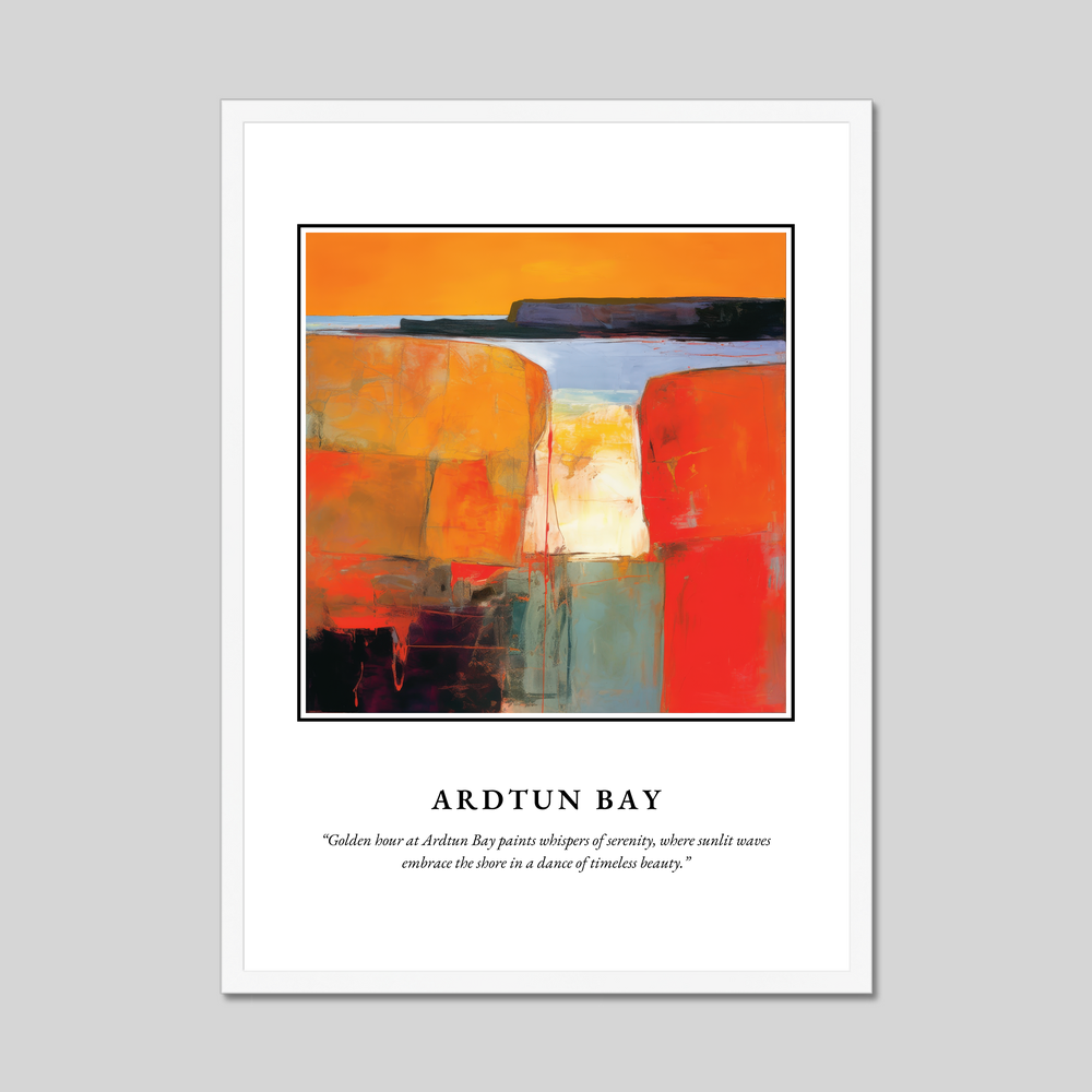 Ardtun Bay - Framed Poster Print