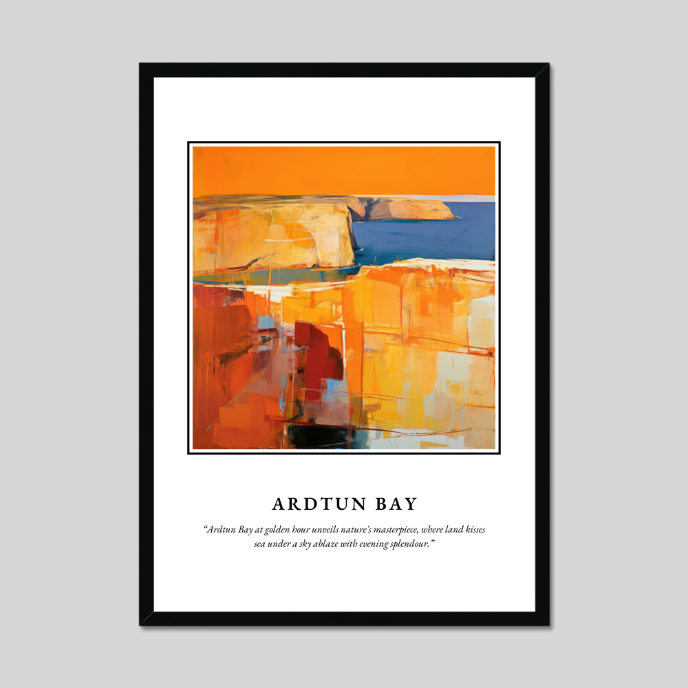 Ardtun Bay - Framed Poster Print