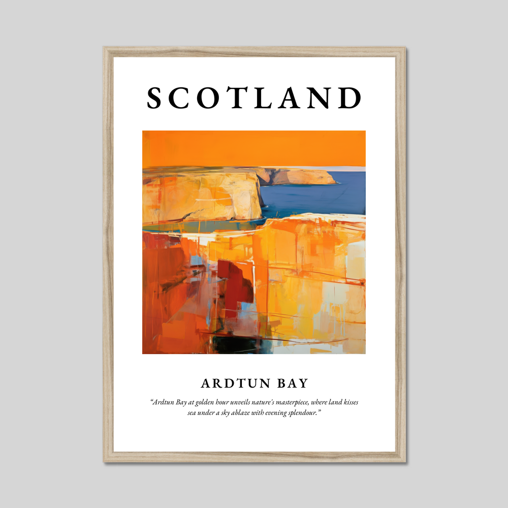 Ardtun Bay - Framed Poster Print