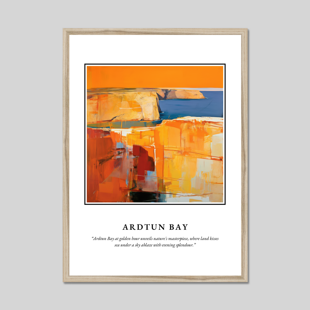 Ardtun Bay - Framed Poster Print