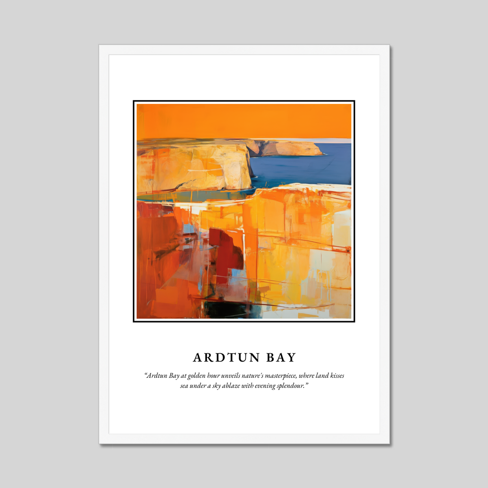 Ardtun Bay - Framed Poster Print