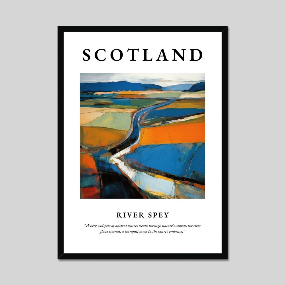 River Spey - Framed Poster Print