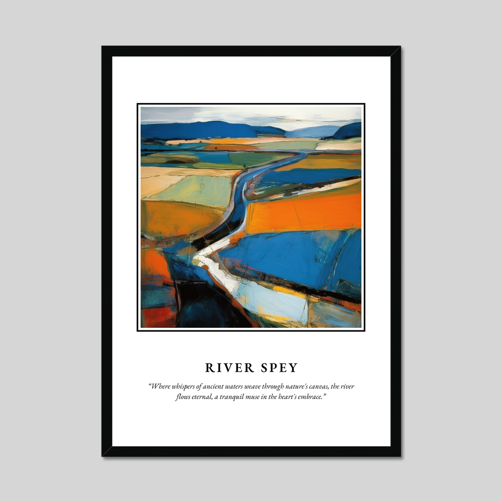 River Spey - Framed Poster Print