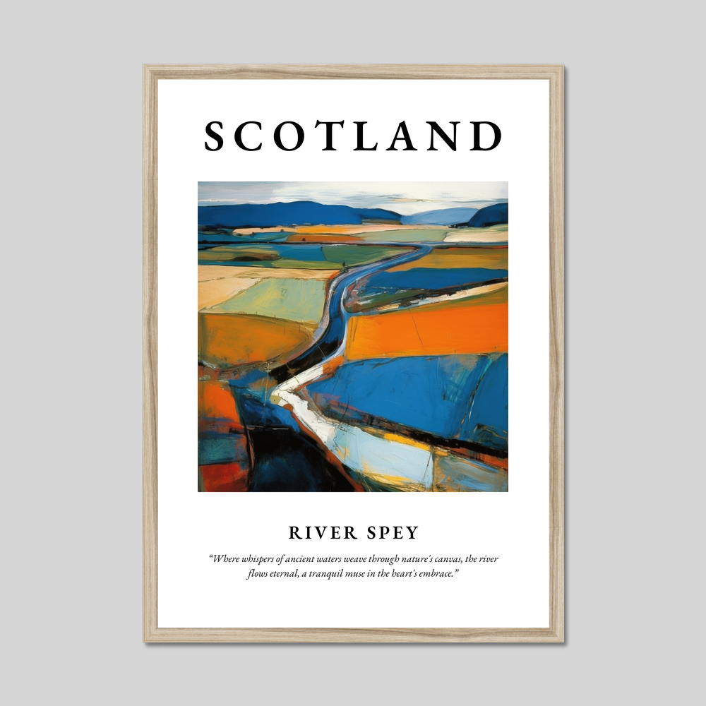 River Spey - Framed Poster Print