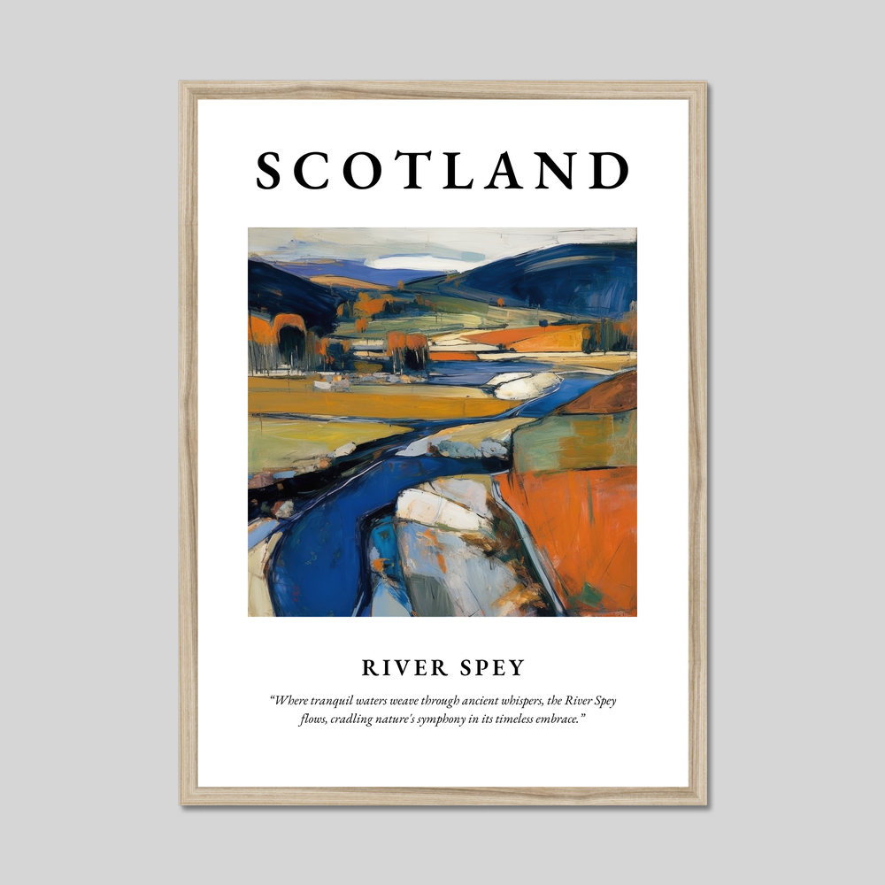 River Spey - Framed Poster Print