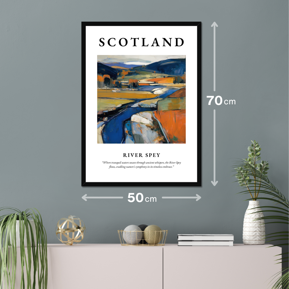 River Spey - Framed Poster Print