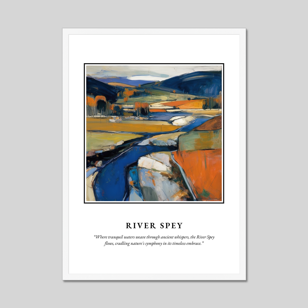 River Spey - Framed Poster Print